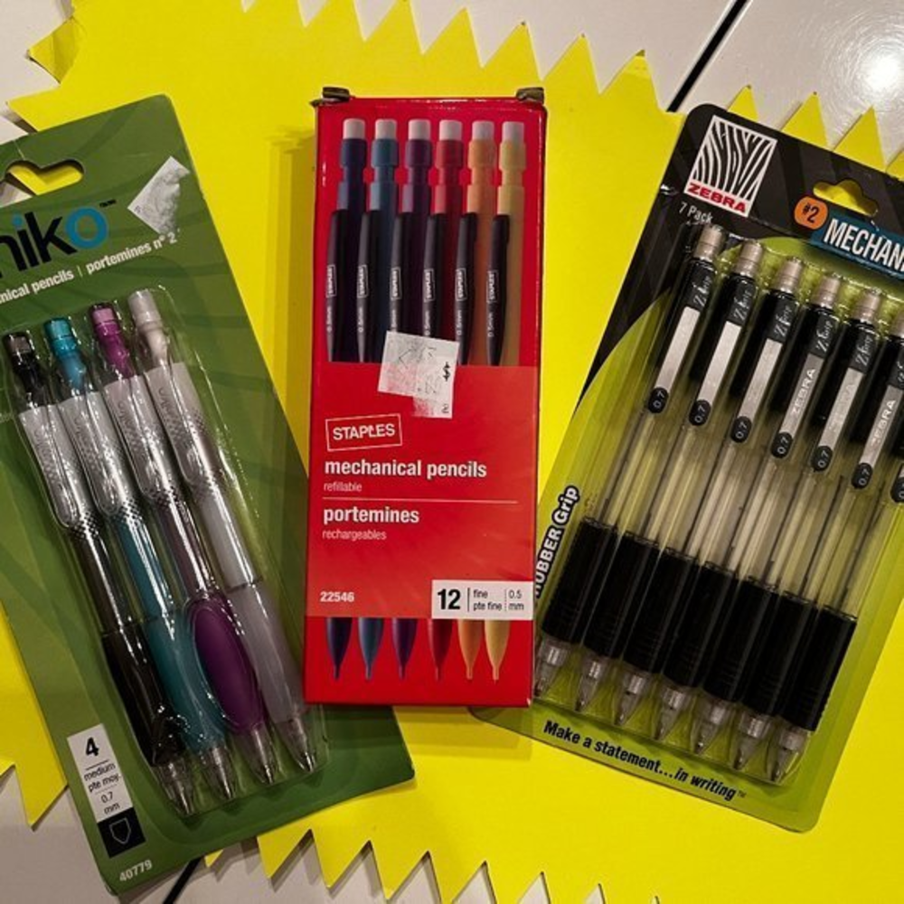 Mechanicalβ Pencils β 3 Sets for a total of 23 Pencils (new)